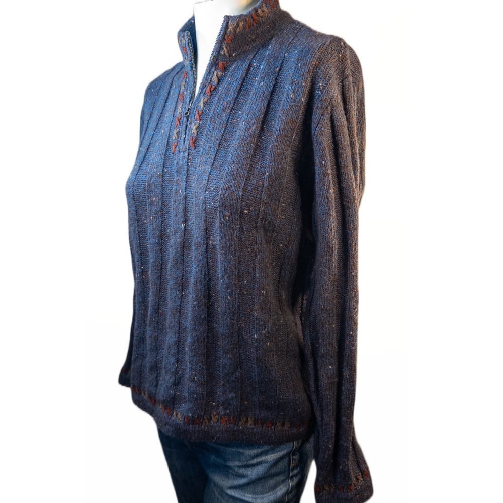 Woolrich 1/4 Zip Wool Sweater - Picture 5 of 10